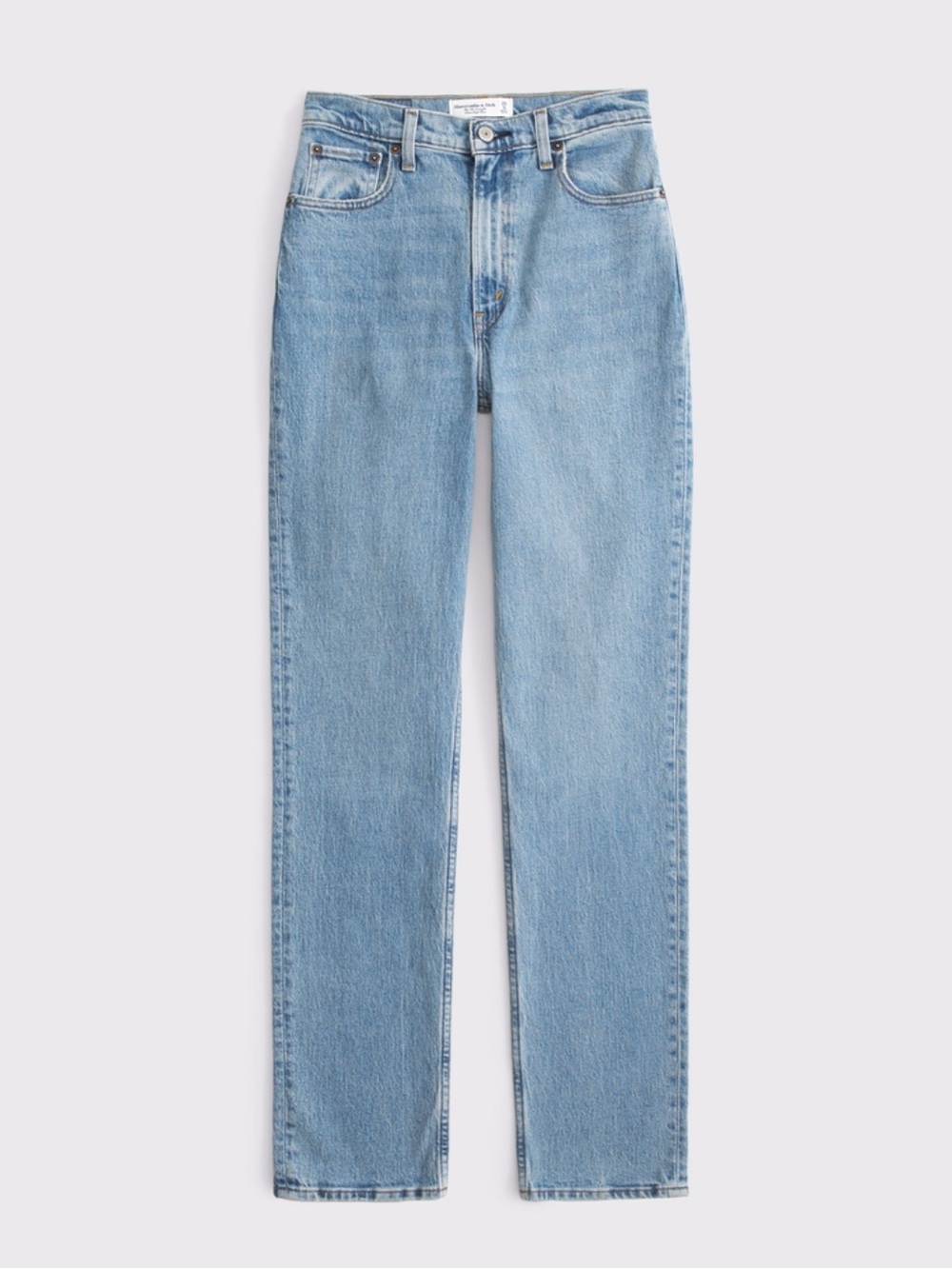 Abercrombie & Fitch The ‘90s Straight Ultra High Rise Curve Love Jeans